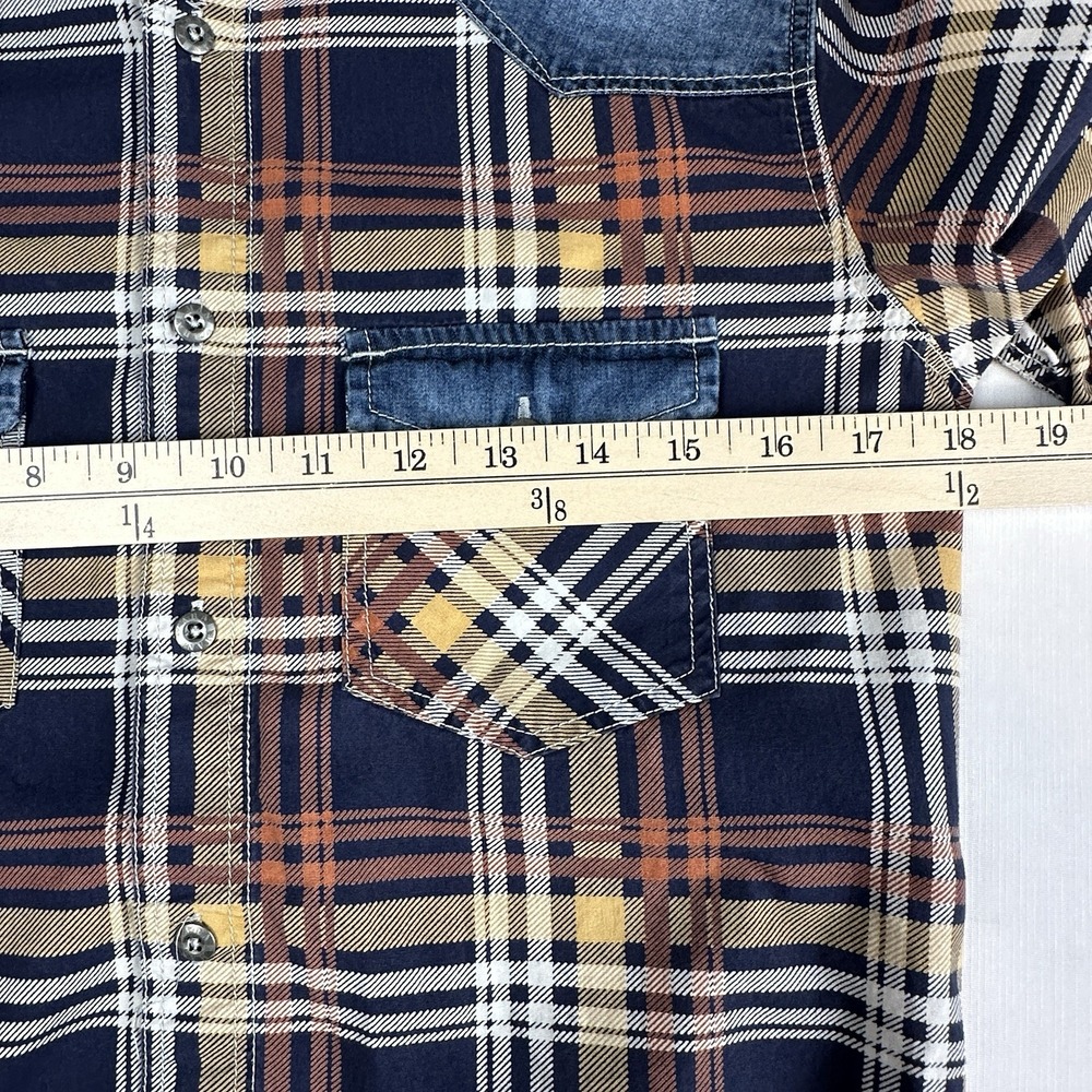 The Zara Man Denim Collection Men's Small Slim Fit Button Up - Picture 6 of 9